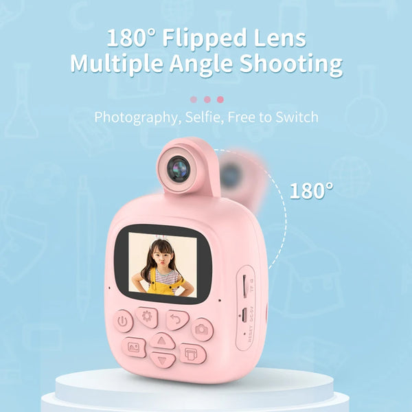 Kids Instant Print Camera Thermal Printer